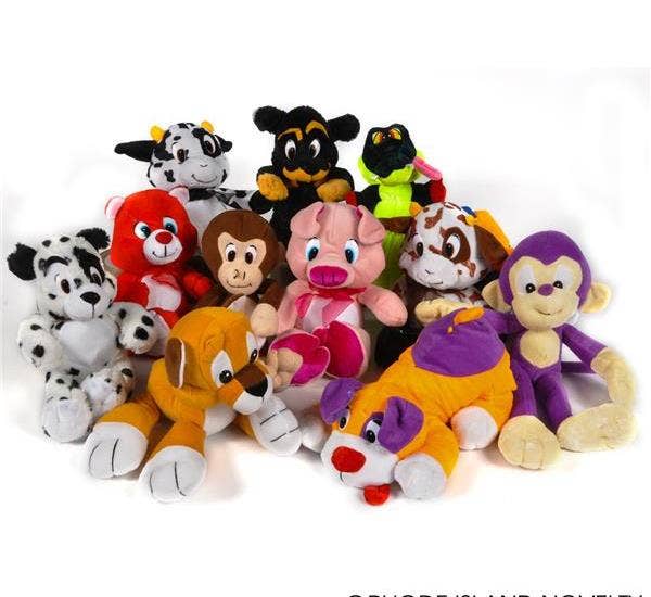 Buy plush ASSORTMENT 8"-12" 72PCS/CASE in Bulk