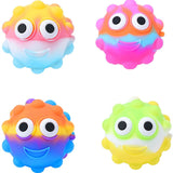 Smiling Pop Ball Fidget Toy