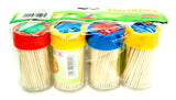 Bulk Buy 4 Pack Toothpicks