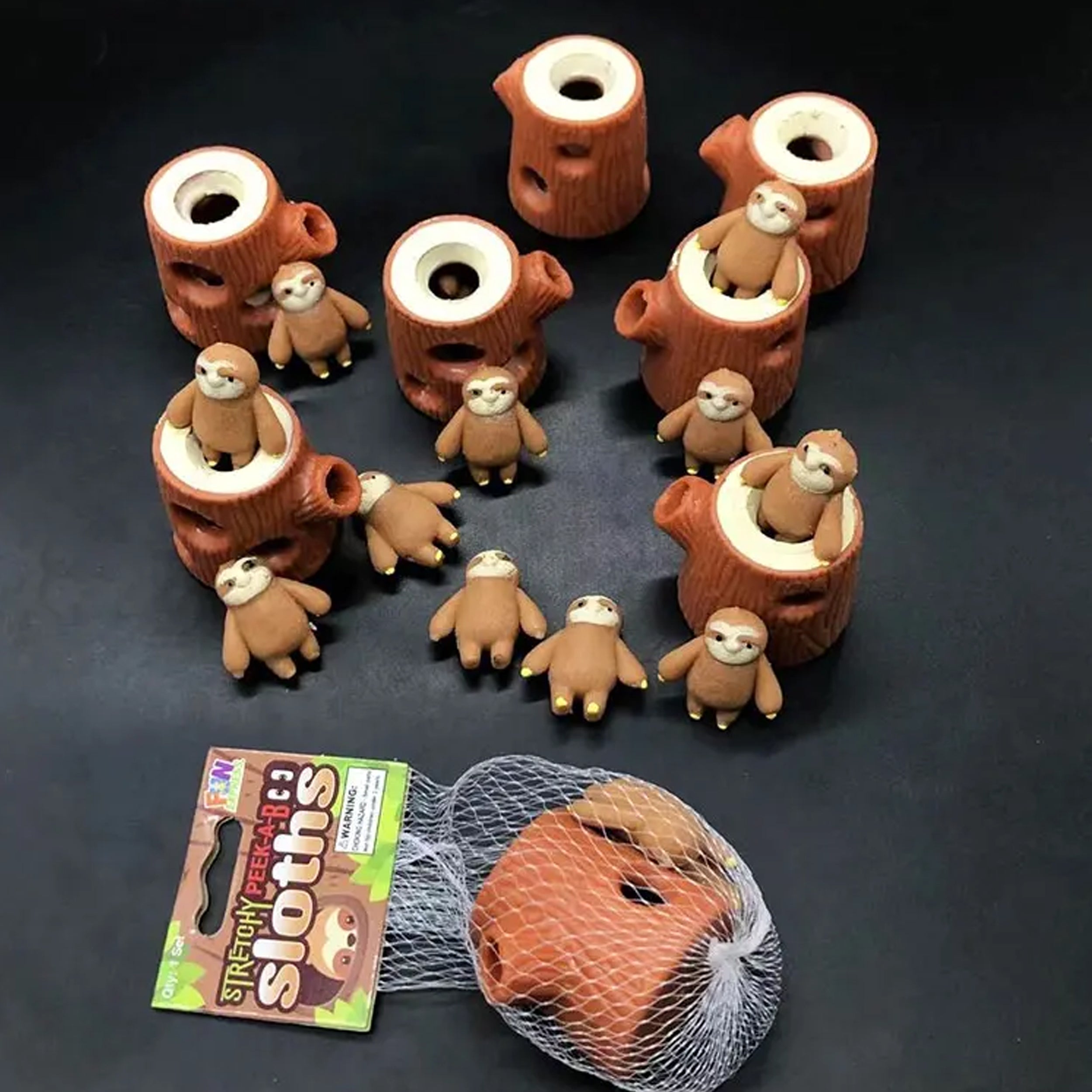 Animal Plastic Stump Peek Stretch TPR Soft Anti-Stress Toys
