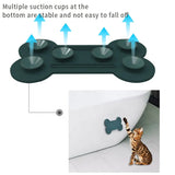 Slow Feeding Dog Lick Mat with Suction Cups for Bath Time Entertainment