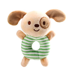 Baby Animal Cartoon Plush Rattle Toys | Soft Hand Bell | 4 Cute Designs Available
