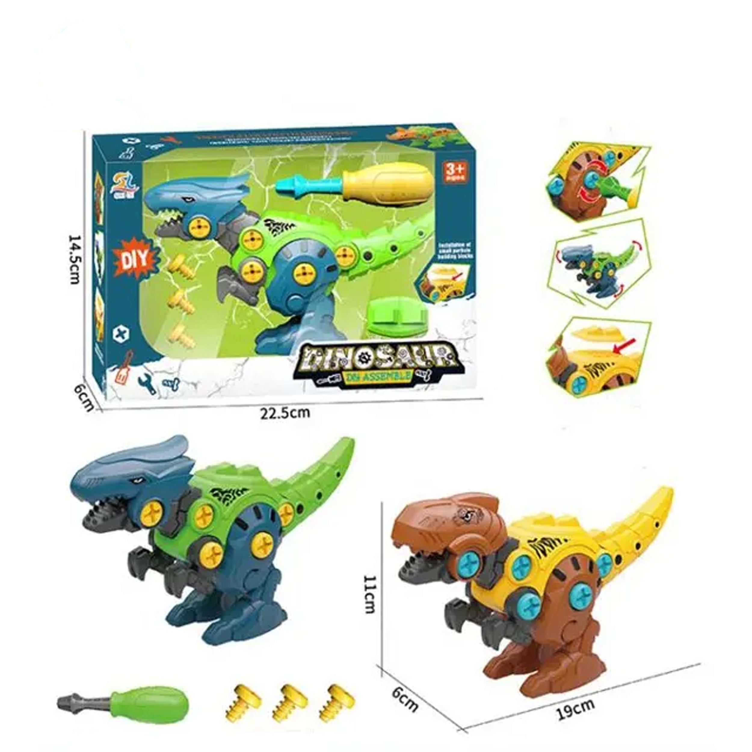 Assembly Dinosaur Construction Toy