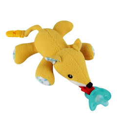 Silicone Pacifiers Cuddly Plush Animal