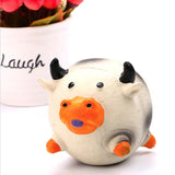 Entertain Your Dog with Our Latex Bite Chicken Cow Shape Dog Toy