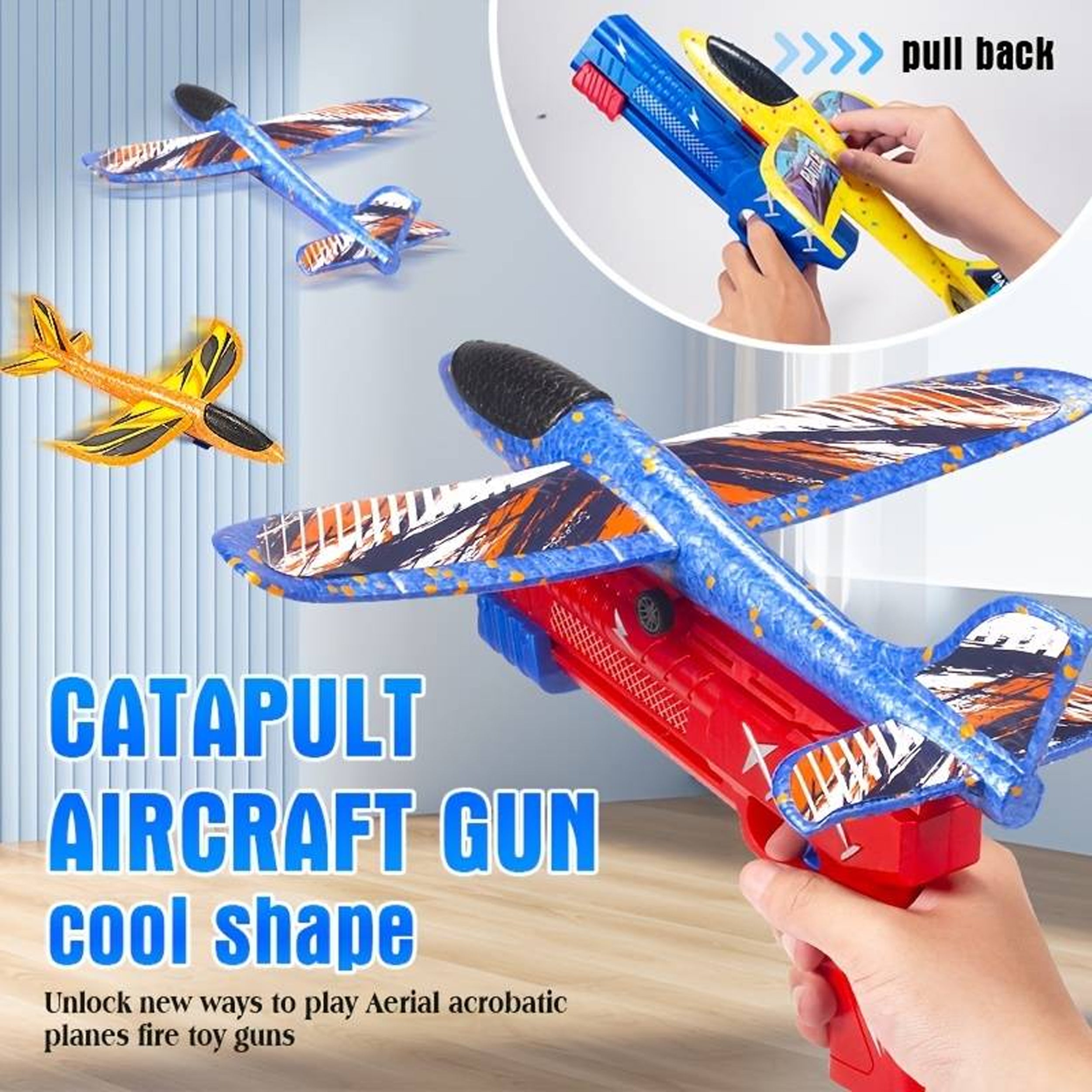 Airplane Launcher Aircrafts Gun Toy