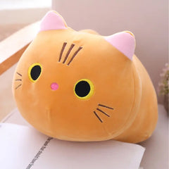 Cartoon Cat Plush Pillow