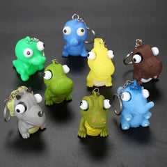 Squeeze Popping Toy Keychain