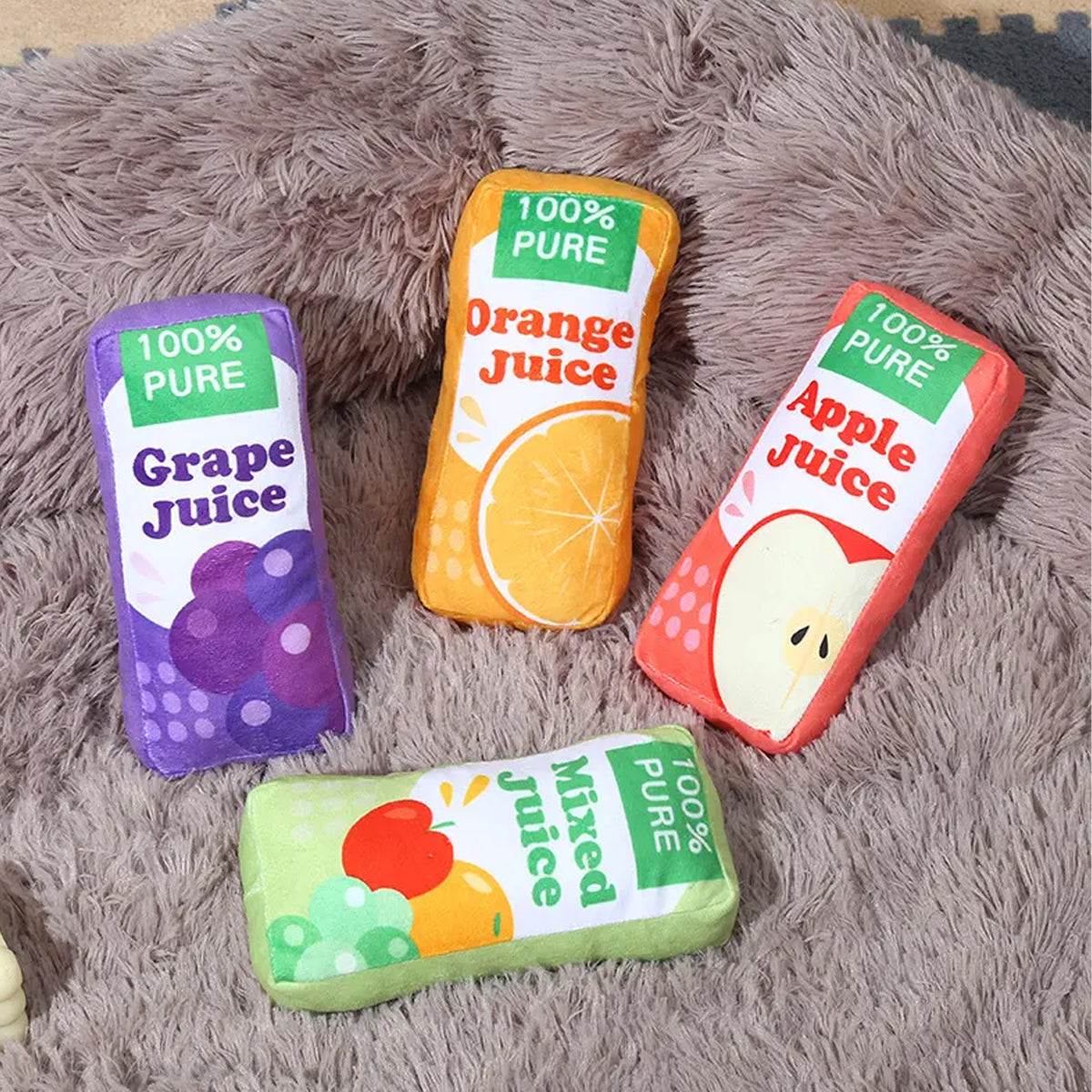 Juice Molar Interactive Squeaky Pet Chew Toys - Perfect for Promoting Healthy Teeth