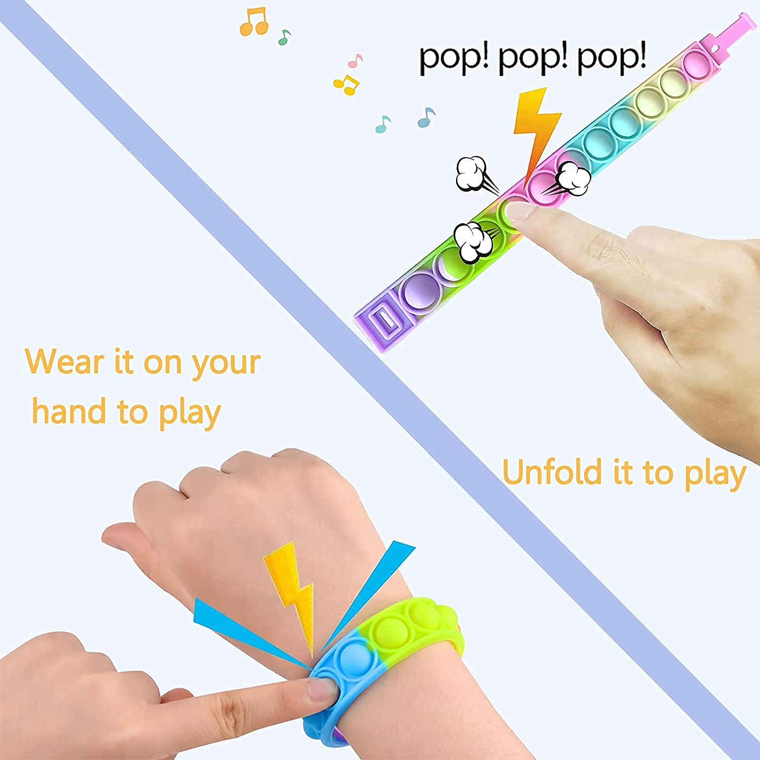 How To Play With Wrist Band Pop Toy