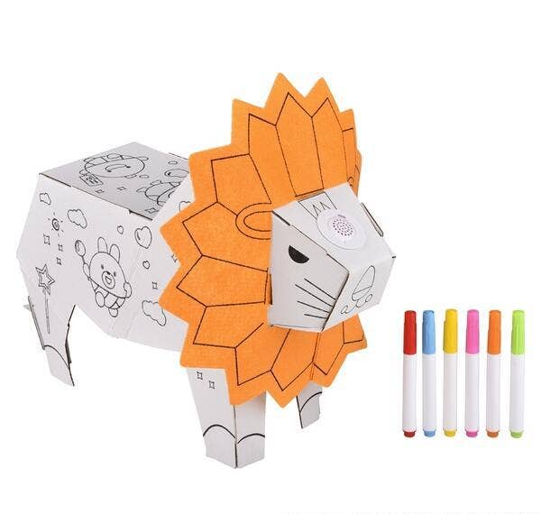 Buy DOODLE CONSTRUCT LION in Bulk