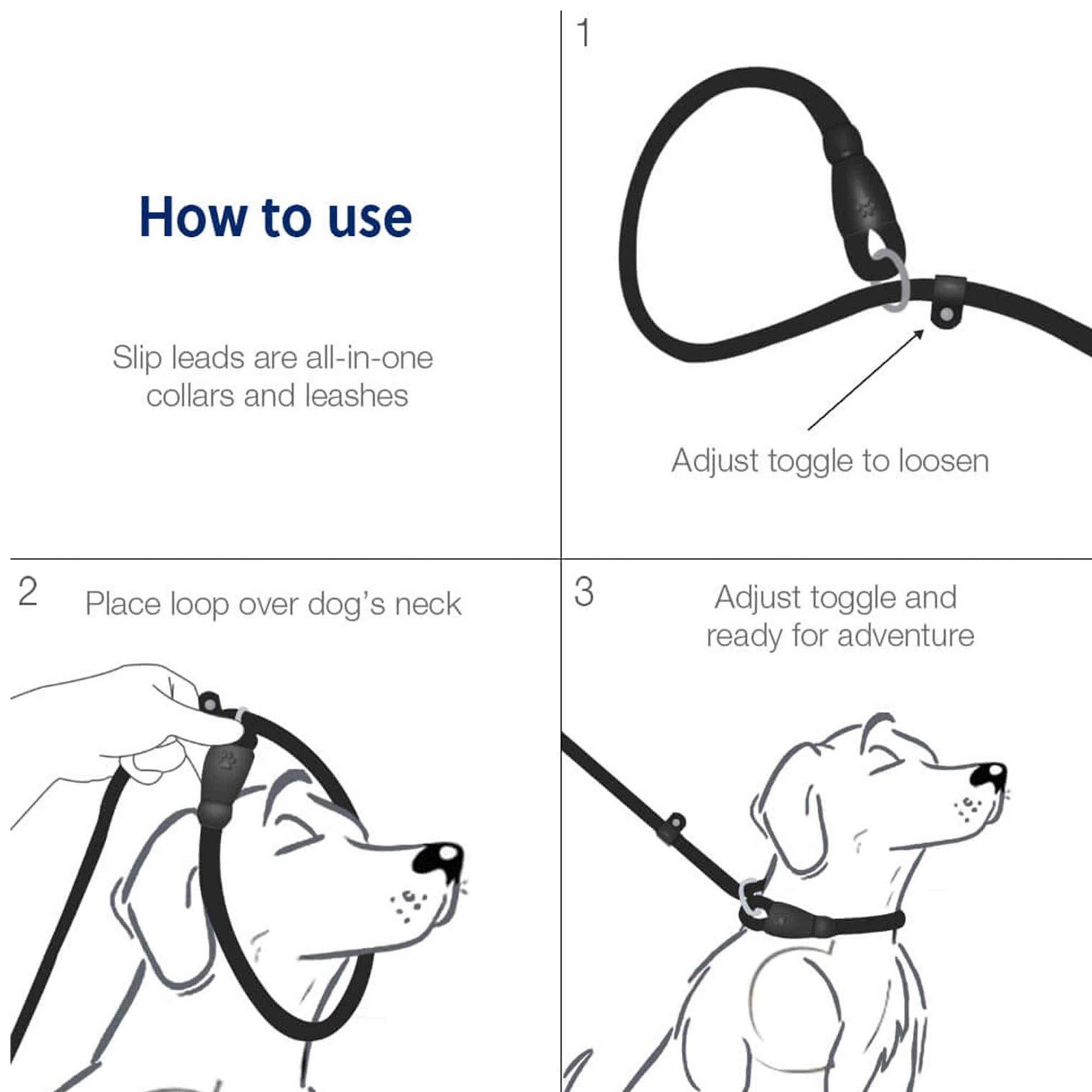 Large And Medium-Sized Dog Nylo Reflect Leash - Nylon Dog Leash with Reflective Threads for Large and Medium-Sized Dogsn Leash With Reflective Threads