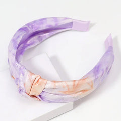 Add a Pop of Color to Your Haircare With Tie Dye Hairband