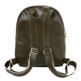 Mini Backpack With Front Dome Zipper Pocket For Girls