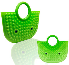Add a Pop of Green to Your Style with Our Green Pop It Tote Bag