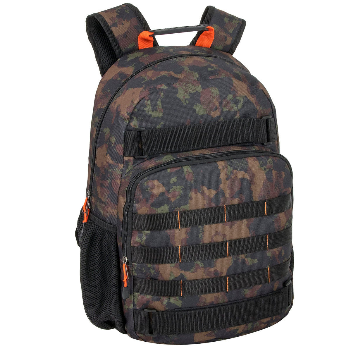 19 Inch Dual Strap Daisy Chain Backpack With Laptop Sleeve - Camo ( 1 Case=24Pcs) 15.4$/PC