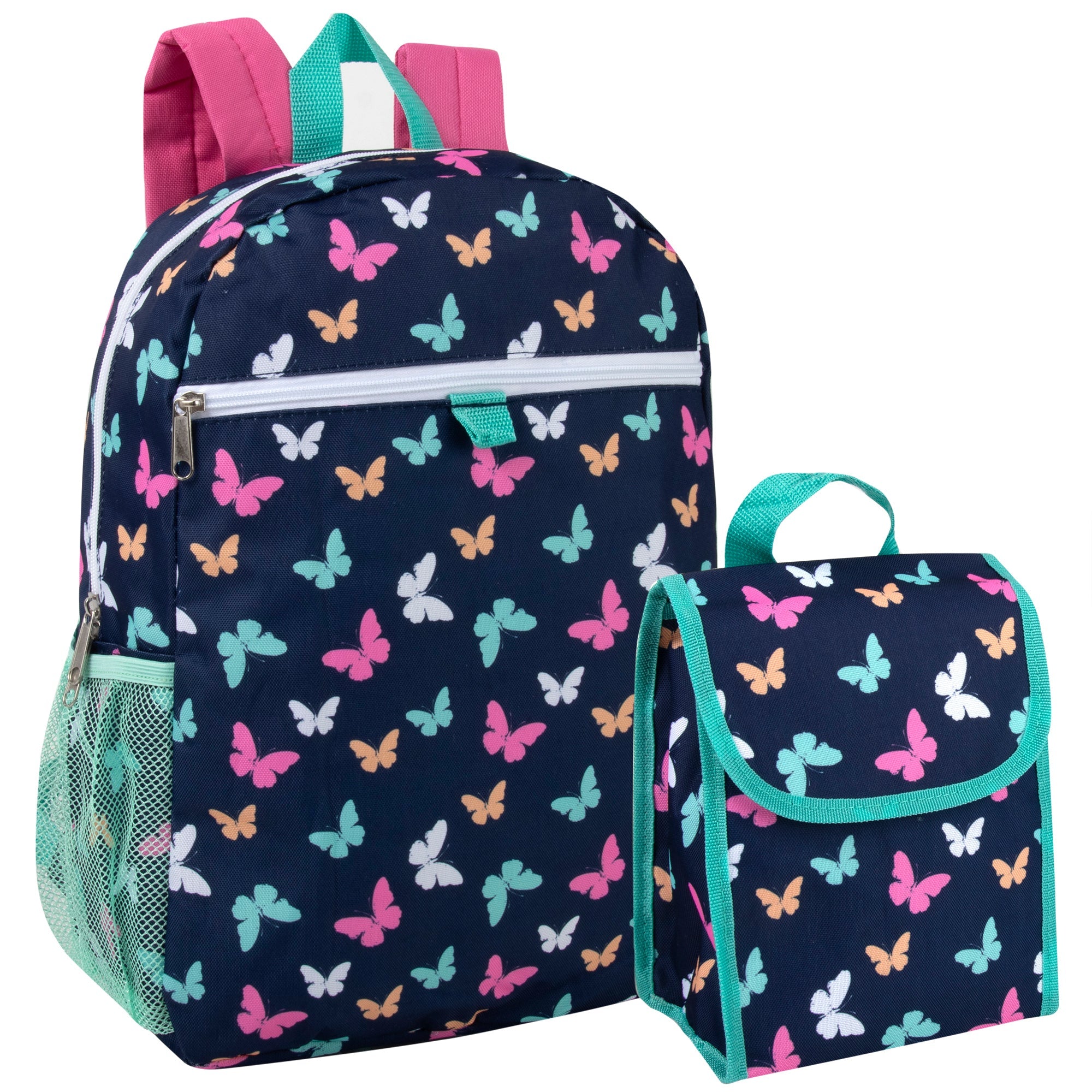 16 Inch Backpack With Matching Lunch Bag ( 1 Case=24Pcs) 9.8$/PC