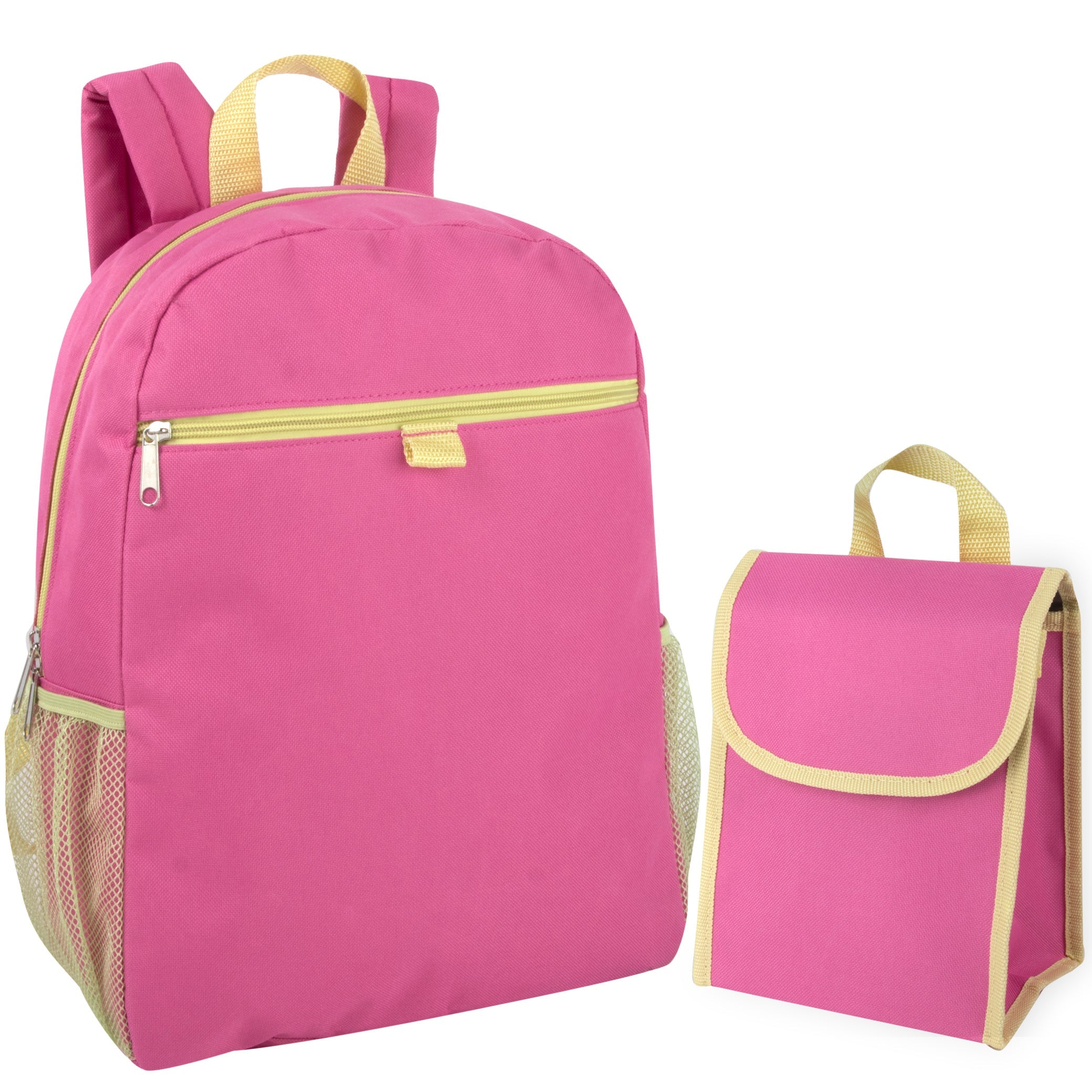 16 Inch Backpack With Matching Lunch Bag ( 1 Case=24Pcs) 9.8$/PC