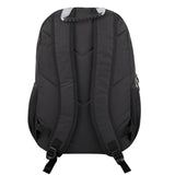 19 Inch Dual Strap Daisy Chain Backpack With Laptop Sleeve - Black ( 1 Case=24Pcs) 15.40$/PC