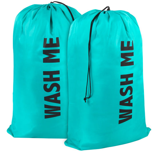 Wholesale Drawstring Laundry Bag 2-Pack