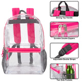 Bulk Transparent Backpack For Girls - Assorted