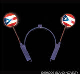 Buy LIGHT-UP PUERTO RICAN FLAG BOPPERS in Bulk