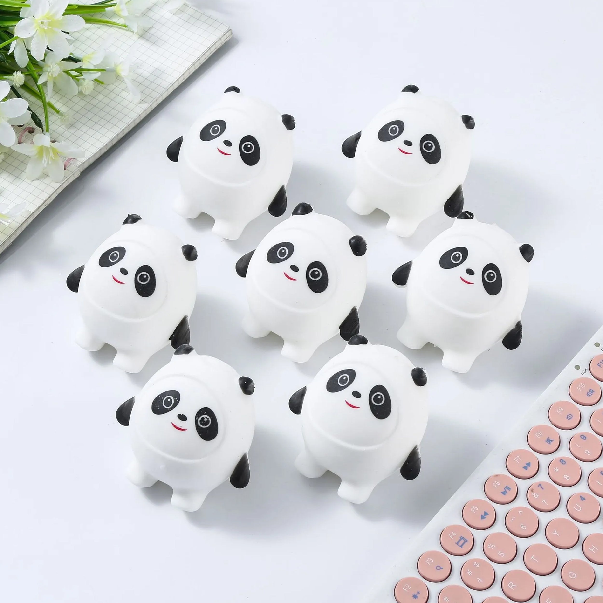Relax with Squishy Panda Stress Reliever Fidget Kids Toy