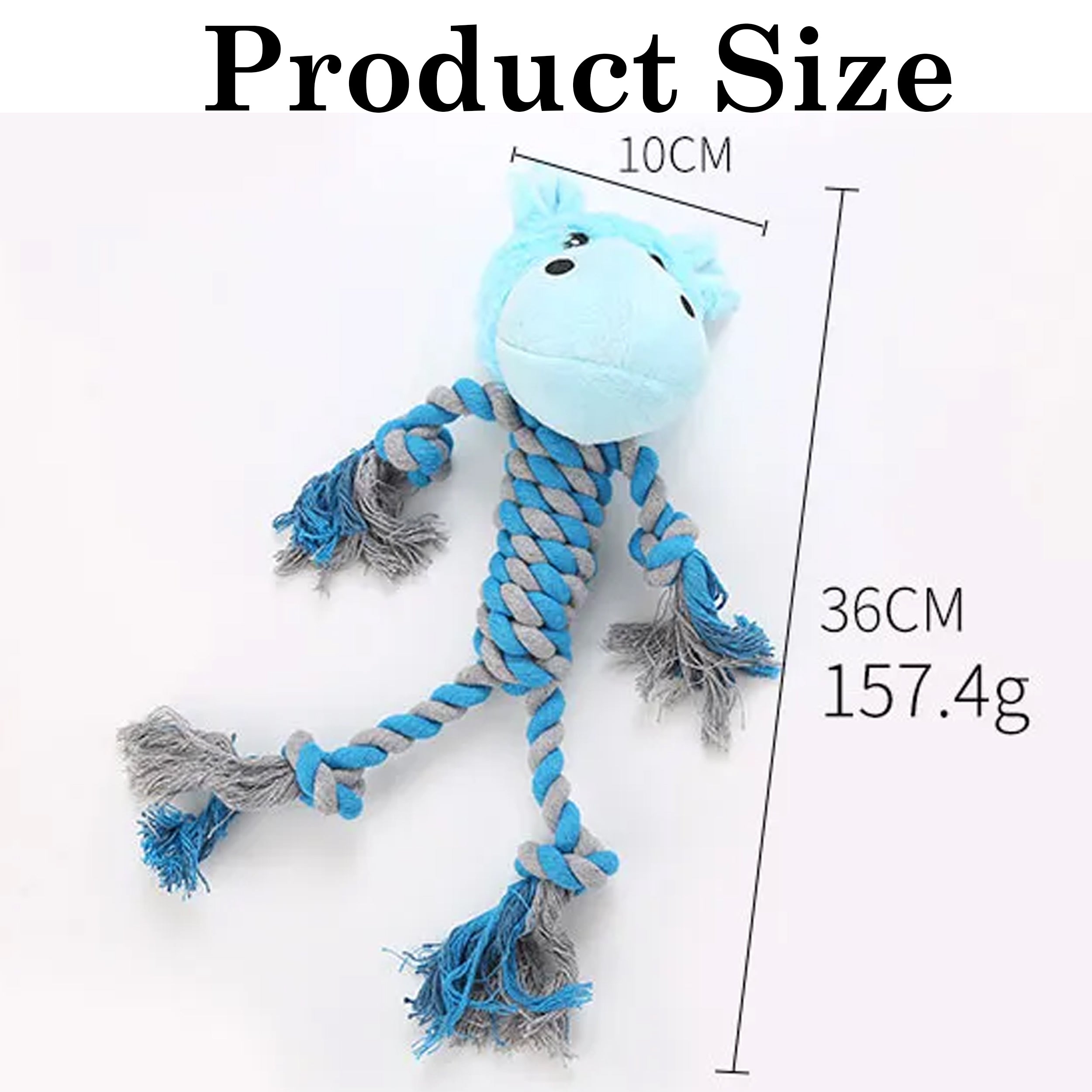 Keep Your Dog Happy and Entertained with Our Animal Stuffed with Long Legs Cotton Rope Dog Chew Plush Toy