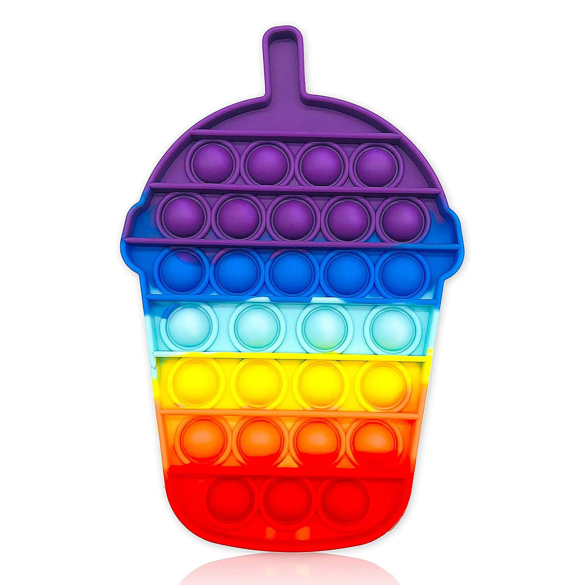 Rainbow Milkshake pop it fidget toys