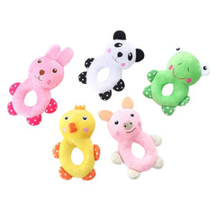 Interactive Animal Shape Plush Squeaky Dog Chew Toy for Engaging Playtime