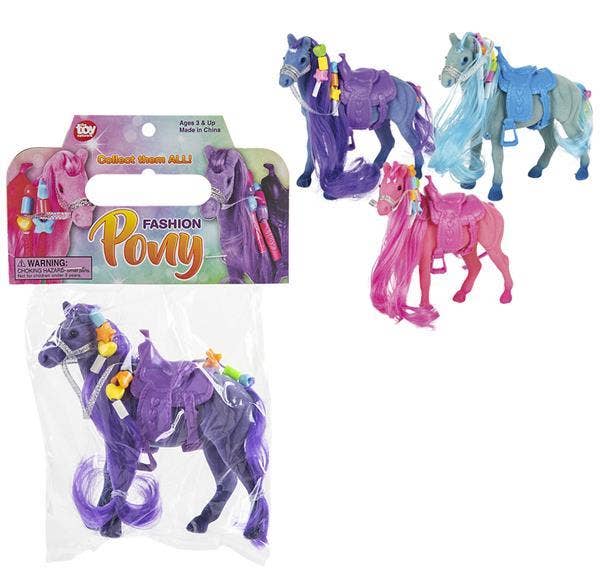 Buy FLOCKED FASHION PONY in Bulk