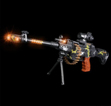 Buy LIGHT-UP MACHINE GUN W/SCOPE in Bulk