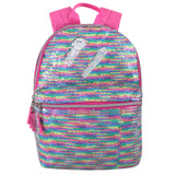 Bulk Mini Backpack With Rainbow Sequin For Girls