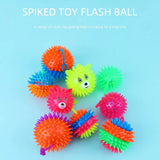 Flashing Expandable Squeeze Toy Ball