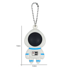 Astronaut Pop It Fidget Keychain Dimensions