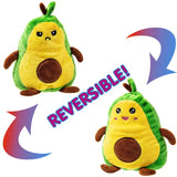 Reversible Avocado Stuffed Toy