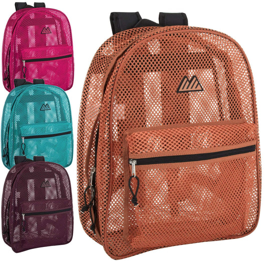 Bulk Mesh Backpack For Girls
