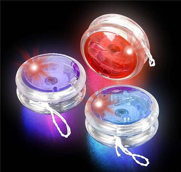 Buy 2.25" LIGHT-UP HYPERACTIVE YOYO in Bulk