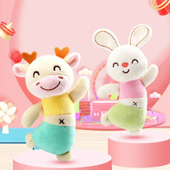 4 Cartoon Animal Design Dancing Dolls for Kids | Cute Rabbit, Lovely Dog, Colorful Elephant