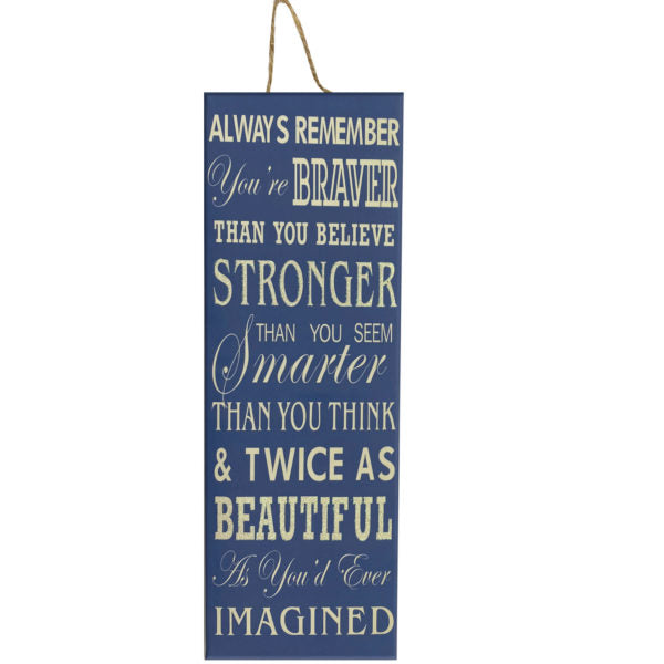 Blue Wall Canvas Decor