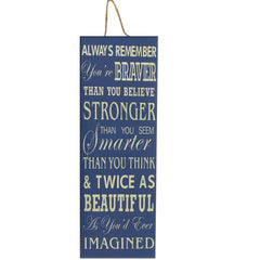 Blue Wall Canvas Decor