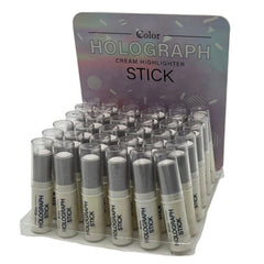 Holograph Cream Highlighter Stick in Countertop Display