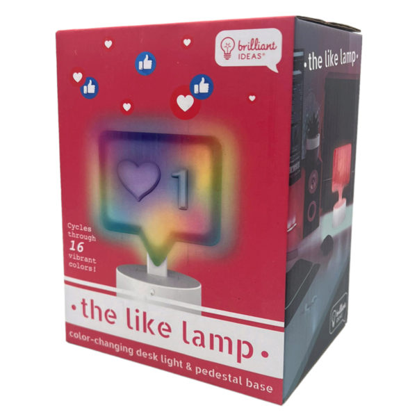 Brilliant Ideas Heart Notification LIKE Lamp