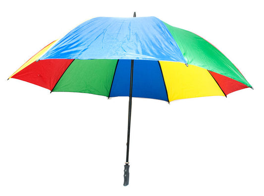 Bulk Buy Jumbo Size Rainbow Automatic Umbrellas
