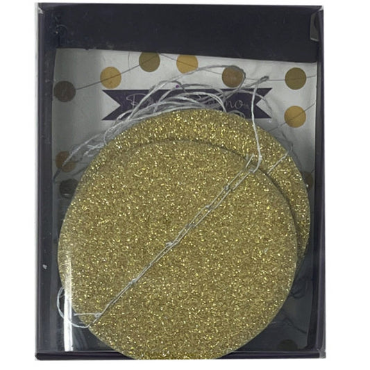 paper eskimo gold confetti party garland