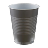 Silver- Plastic Cups 18 oz In Bulk