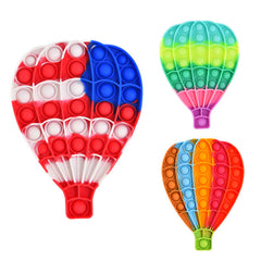 Hot air balloon pop it fidget toys