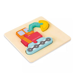 Animal Wooden Baby 3D Puzzle - Fun and Educational Toy for Early Childhood Development