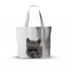 Lovely Cat Design Eco-Friendly Shopping Bags for Sustainable Shopping Experience