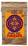 Wholesale THC BOMB MARIJUANA BURLAP BAG